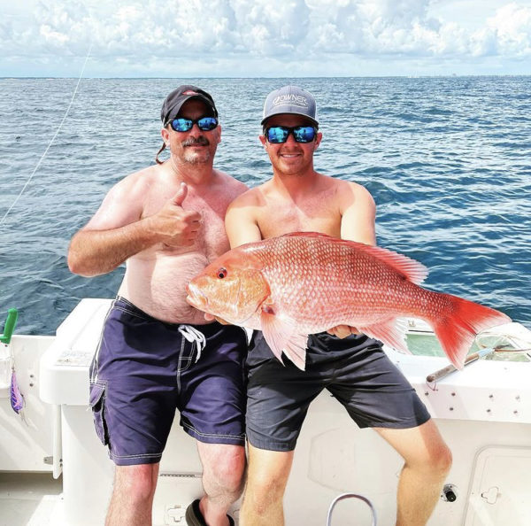 big red snapper destin fishing charter