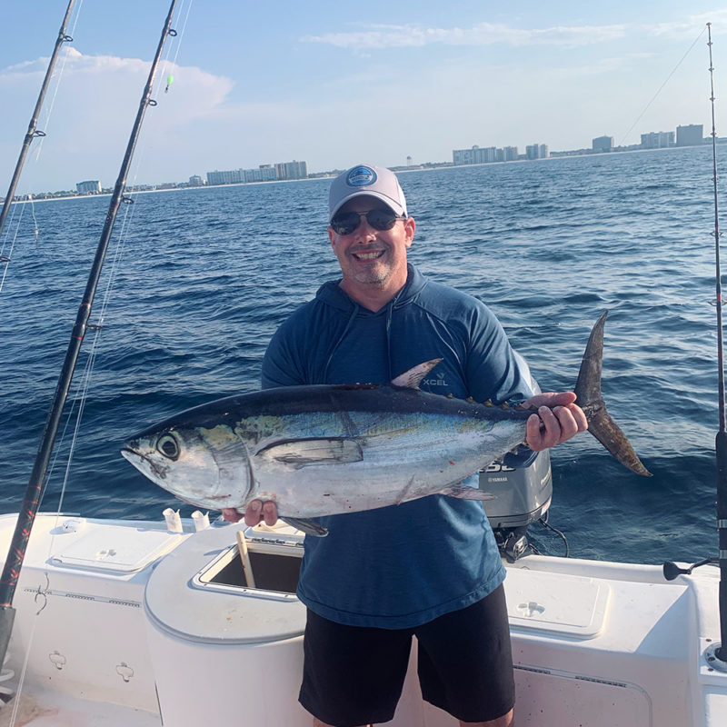 Summertime Blackfin Tuna Fishing in Destin, Florida