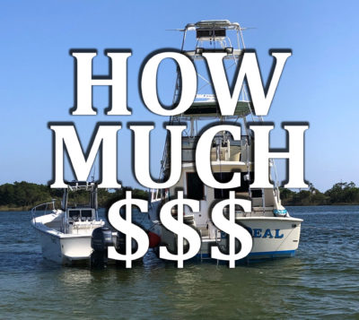 how much does it cost to charter a boat in destin florida fishing