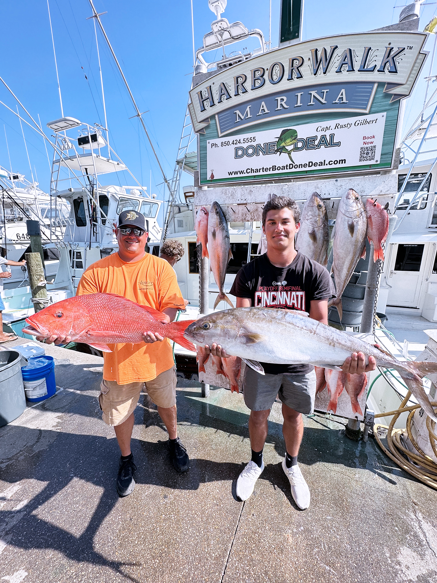 amberjack and red snapper fishing destin florida done deal