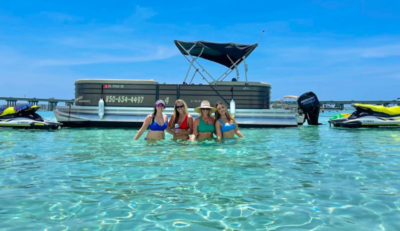 pontoon boat rental Destin Florida