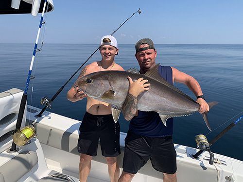 amberjack fishing in destin florida gulf coast