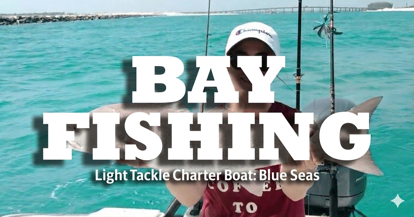 bay fishing in Destin, FL light tackle