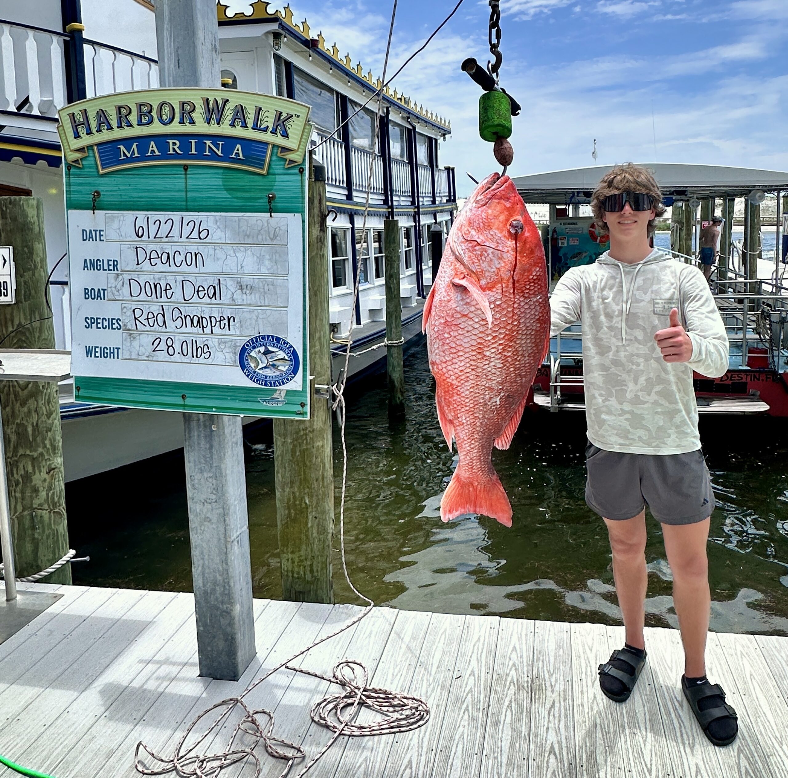 red snapper Done Deal Destin, Florida